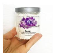 Mantequilla corporal orgánica batida de lavanda, aceite de coco y aceite esencial de lavanda, crema corporal batida, aceites esenciales de lavanda hidratante para piel seca, loción natural (1pcs)