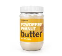 Mantequilla de cacahuete en polvo GymBeam 190 g, harina de cacahuete sin aceite de palma, productos veganos, alto en proteínas, bajo en grasas, 100% sin gluten