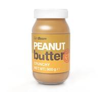 Mantequilla de cacahuete natural GymBeam, proteica, sin azúcar añadido, rica en grasas saludables, de gran sabor y textura cremosa, ideal para platos dulces y salados, crujiente, 900 g