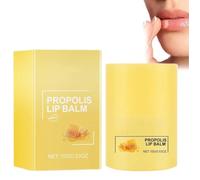 Mantequilla labial de abeja con miel, cerina labial de propóleo, bálsamo y mascarilla hidratante para los labios durante la noche, mascarilla labial para reparación y cuidado (PC1)