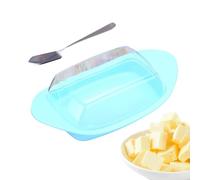 Mantequillero con Tapa - Porta Alimentos Lácteos Con Cortador - Contenedor De Mantequilla Para Refrigerador | Para Hogar, Casa De Campo, Comedor, Restaurante, Reunión Familiar, Regalo De Casa Y Cumple