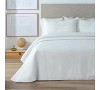 Manterol Colcha BOUTI NESTY Wash 004 Nido DE Abeja Blanco C.13 (Cama 90/105 (190 x 270 cm.))