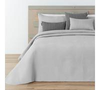 Manterol Colcha bouti nido de abeja gris cama 150/160cm