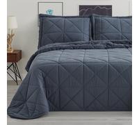 Manterol Edredón comforter tejido pana azul - cama 150/160cm