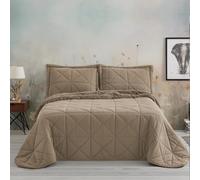 Manterol Edredón comforter tejido pana beige - cama 150/160cm