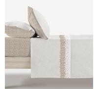 Manterol Juego DE SÁBANAS Amapola 241 090 cm., Beige