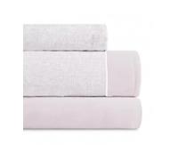 Manterol Juego de Sábanas de Coralina para Invierno Velvet 550 (Rosa 14, Cama 135)