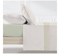 Manterol Juego sábanas para Todo el año Cuadros y Flores - Provenza 411 c.07 (135/140 cm)