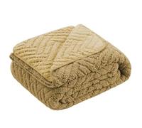 Manterol Manta Plaid Zig Zag 140x190, (19 Oro)