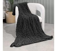 Manterol Plaid MOK - 140x190 cm., Negro