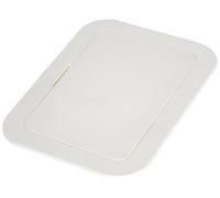 Manthorpe GL50 Panel de acceso escotilla de inspección blanco de 100 mm x 150 mm, cajas de fusibles, interruptores, controles, llaves de parada, válvulas, 10 x 15cm