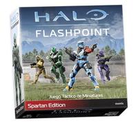 Mantic Games Halo: Flashpoint Spartan Edition, Juego de Mesa Táctico de Miniaturas, A Partir de 14 Años, De 2 a 4 Jugadores, 30-60 Minutos por Partida, Español