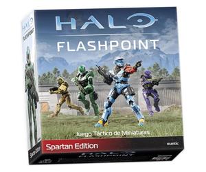 Mantic Games Halo: Flashpoint Spartan Edition, Juego de Mesa Táctico de Miniaturas, A Partir de 14 Años, De 2 a 4 Jugadores, 30-60 Minutos por Partida, Español