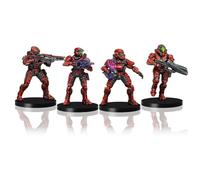 mantic Halo: Flashpoint - Fireteam Hydra Pack Games | 4 miniaturas de plástico sin Pintar de 32 mm con Armadura Mark VII | Expansión Oficial de Mesa Halo | Anteriormente Edición Spartan Exclusive