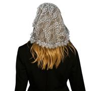 Mantilla de encaje para novia, elaborada, para cubrir la cara, despedida de soltera, despedida de soltera, velo, despedida de soltera