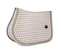 Kentucky Horsewear Jumping Saddle Pad Glitter Band - Beige Kentucky Horsewear
