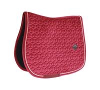 Kentucky Horsewear Saddle Pad "Velvet" Jumping - Fucsia Kentucky Horsewear