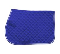 Mantilla inglesa Comfort de algodσn acolchada cuadrada EquiRoyal Tough 1, color azul real