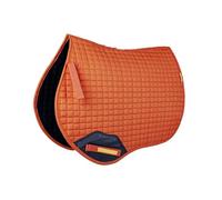 Mantilla para Caballo Alforja for saltar, competición ecuestre, almohadilla for montar a caballo, equipos ecuestres, espalda de caballo(Orange)