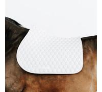 Mantilla Silla Equitación Competición 500 Blanco Caballo/Poni FS