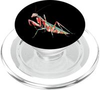Mantis Religiosa de Origami Kawaii | Insectos con Estampado PopSockets PopGrip para MagSafe