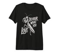 Mantis Religiosa devorar lo Que amas Insectos Grunge gótico Camiseta Premium