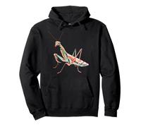 Mantis Religiosa Kawaii Flor de Cerezo japonés T Fanáticos Sudadera con Capucha