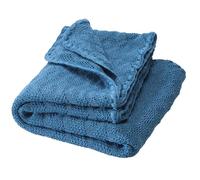 MANTITA DE LANA DE MERINOS PARA BEBÉS Y NIÑOS - 100% Bio-Merino - extremadamente suave y cálida - 80 x 100 cm - sostenible y justo - en un patrón ajour atemporal, ideal para recién nacidos - Fabricado