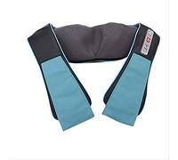 Mantón de masaje de amasamiento de columna cervical Cuello de columna cervical Vehículo multifuncional Hogar Hombro eléctrico Cuello Mantón de cintura Negro Azul