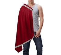 Mantón renacentista genérico para hombre, capa de caballero de medio hombro | bufanda renacentista - Cosplay para Halloween Carnaval temática Escuela en casa Mascarada
