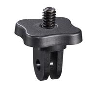 Mantona 20233 - Adaptador de Tornillo para Rosca (Adecuado para GoPro), Color Negro