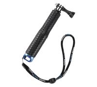 Mantona 50 cm Barra telescópica para GoPro - Negro/Azul