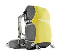Mantona ElementsPro 30 V2 Outdoor DSLR Mochila para cámara de acceso rápido, color verde, con funda para la lluvia, resistente al agua, cómodo sistema de transporte