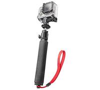 Mantona Hand Support - Soporte de Mano con Adaptador de trípode para videocámaras GoPro Hero, Negro