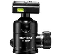Mantona Onyx 12 M1-3612A - Placa de liberación rápida Compatible con Arca-Swiss, 50 mm, procesamiento Profesional para DSLR, cámara sin Espejo, cámara de Sistema, cámara Digital, videocámara, Color