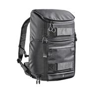 Mantona Tokio - Mochila para cámara con compartimento para ordenador portátil de 13 pulgadas, división interior flexible, bolsa de fotos con soporte para trípode y soporte para carrito con funda