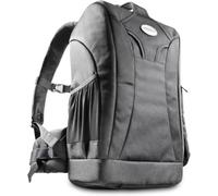 Mantona Trekking - Mochila para cámara SLR (Impermeable, Correa Pectoral), Color Negro