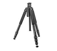 Mantona Trípode Profesional Wolverine XL (Aluminio, Trípode de Fotografía Sin Cabezal, con Función de Monopié, Columna Central Adicional para Macrofotografía, para Paisaje y Arquitectura)