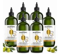 Mantova Aceite de Oliva Virgen Extra Multipack 6×500 ml - Botellas Squeezer, Dosificación Precisa, Cocina, Ensaladas, Pizza, Parrilla, Marinadas - Pack Familiar, Ahorro, Idea Regalo
