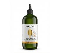 Mantova Exprimidor de aceite de oliva virgen extra, 500 ml, AOVE equilibrado, botella dosificadora sin goteo ni residuos, para cocinar, ensaladas, asar a la parrilla y adobos, boquilla de precisión