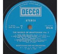 Mantovani And His Orchestra / The World Of Mantovani Vol. 2
