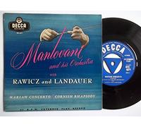 Mantovani And His Orchestra With Rawicz & Landauer - Warsaw Concerto - Cornish Rhapsody - Decca - DFE 6371