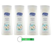 Mantovani Bagnodoccia Neutro Gardenia - Gel de ducha neutro con gardenia 400 ml + llavero Beni Culinari gratuito
