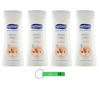 Mantovani Bagnodoccia Neutro Latte di Mandorla - Gel de ducha neutro con leche de almendras 400 ml + llavero Beni Culinari gratuito