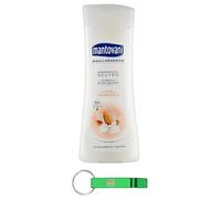 Mantovani Bagnodoccia Neutro Latte di Mandorla - Gel de ducha neutro con leche de almendras 400 ml + llavero Beni Culinari gratuito (12 unidades)