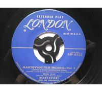 Mantovani - Mantovani Mantovani Film Encores Vol 3 EP London BEP6322 EX1950s US pressing, 4-track EP