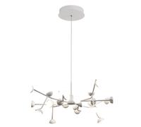 Mantra Adn lámpara colgante x72 W blanco 6261