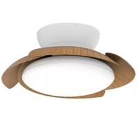 Mantra Aloha lámpara de techo 1x45 W blanco-madera 8234