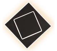 Mantra Dakla lámpara de pared 2x12 W negro 6427
