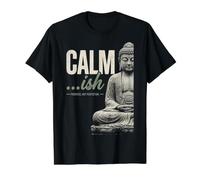 Mantra de Mindfulness: Progreso y No Perfección Camiseta gráfica económica, Hombre, Negro, M